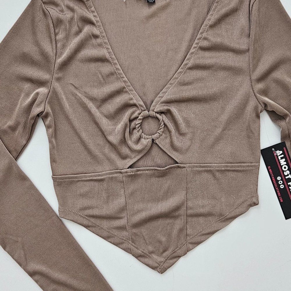 ALMOST FAMOUS Long Sleeve Top - Picture 4 of 8